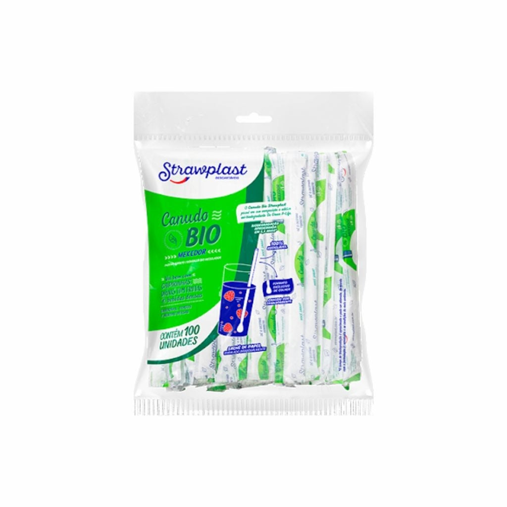 CANUDO BIO MEXEDOR 6MM CRISTAL PP - CX C/20X100