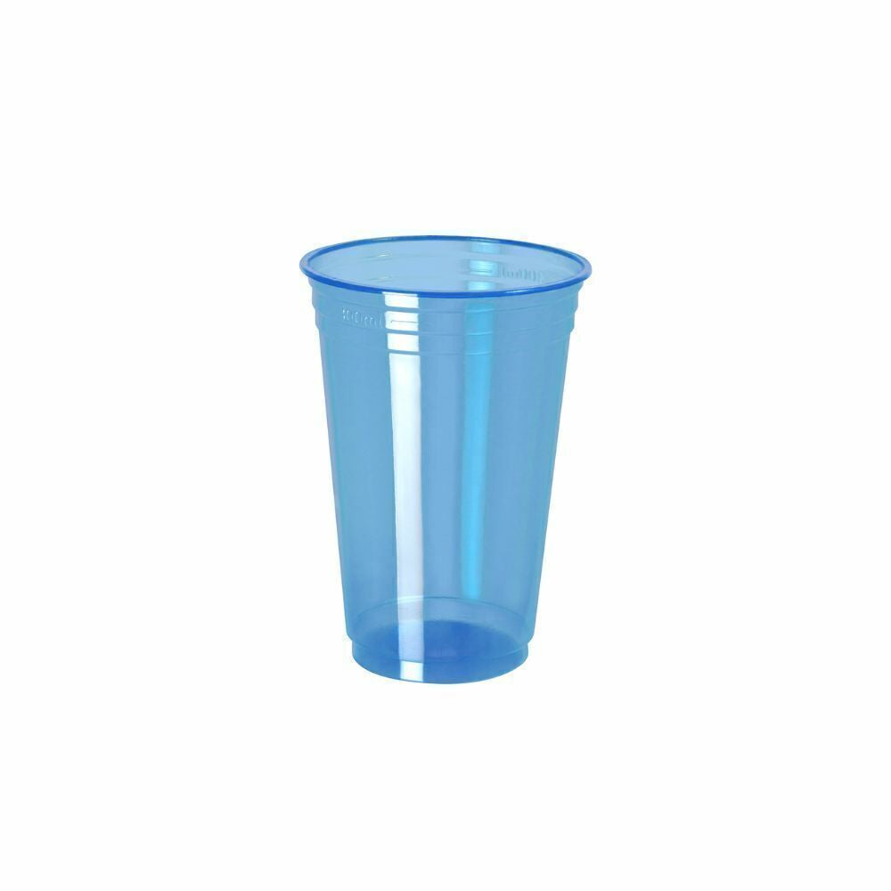 COPO 300 ML DESC. PP BALADA NEON AZUL - CX C/20X25