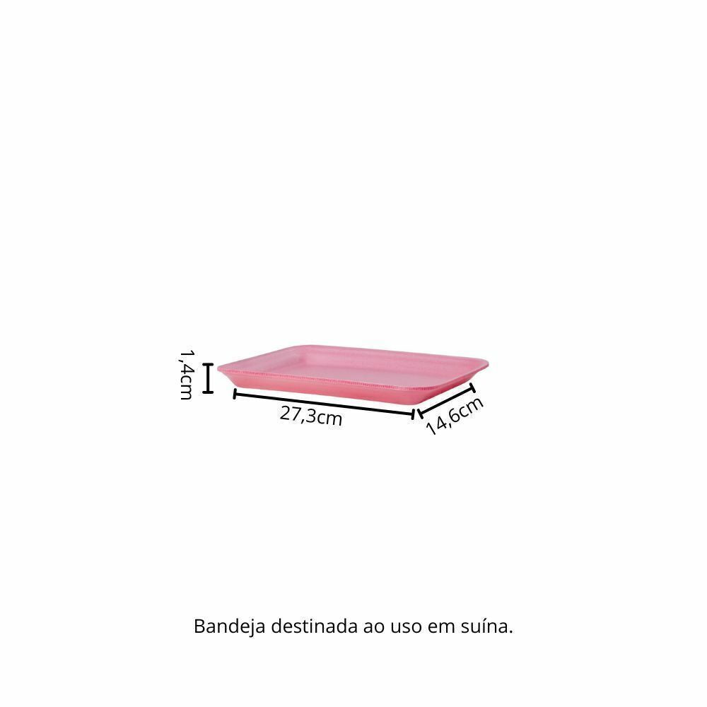 BANDEJA AUTO-ABS.B4 RASA ROSA - 10SLE - FD C/400