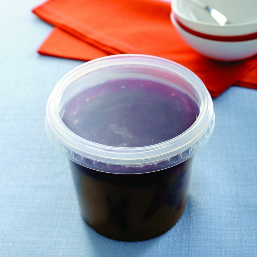 POTE 500ML PP C/TAMPA CRISTAL - G 310SF - CX C/12X25