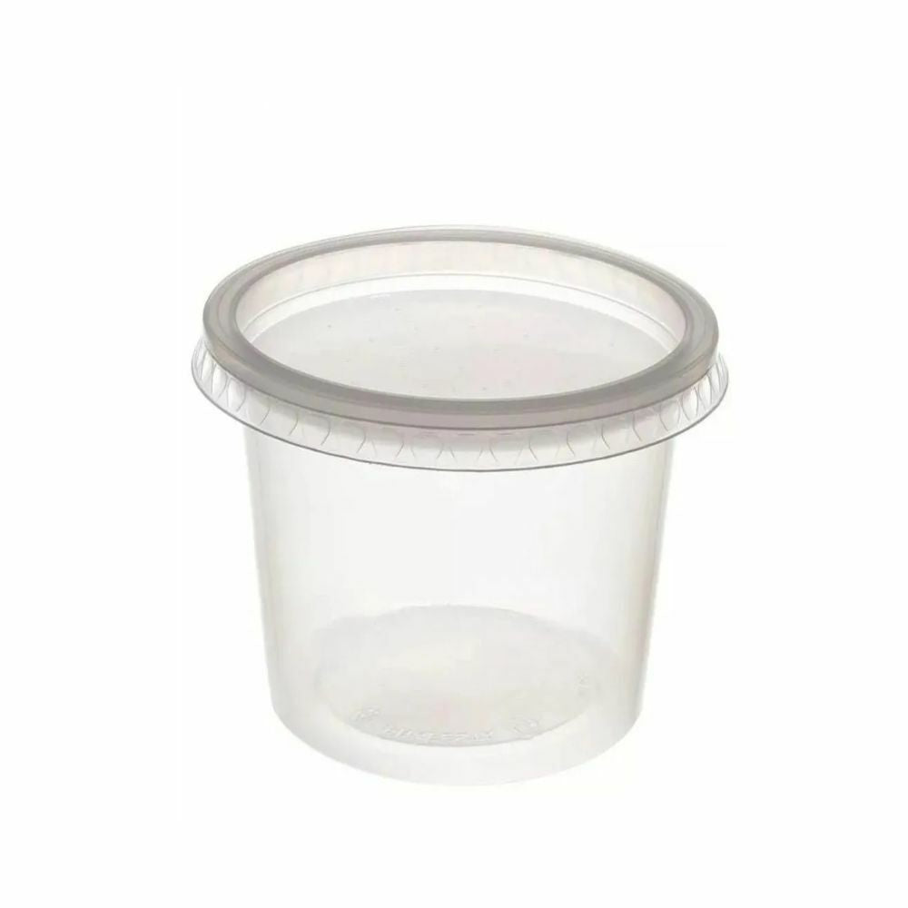 POTE 350ML PET C/TAMPA CRISTAL - G 710 - CX C/16X25