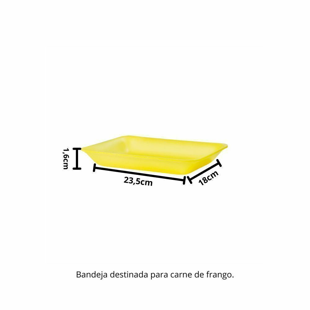 BANDEJA B3 FUNDA AMARELA - TFL-03 - FD C/4X100