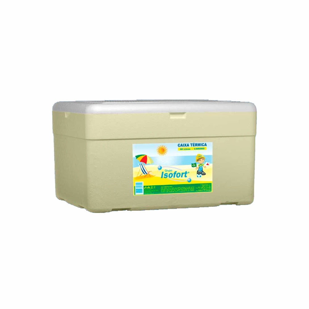 Caixa de Isopor Térmica 80L - Unidade