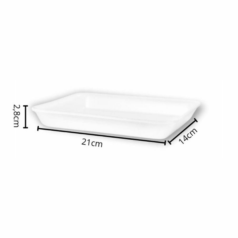 BANDEJA B2 FUNDA BRANCA - CFL-002 - FD C/4X100