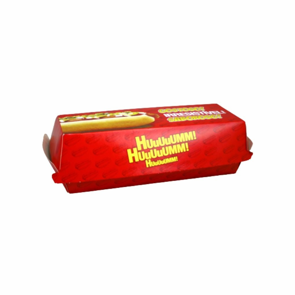 EMBALAGEM PARA CACHORRO QUENTE VIAGEM - PC C/50