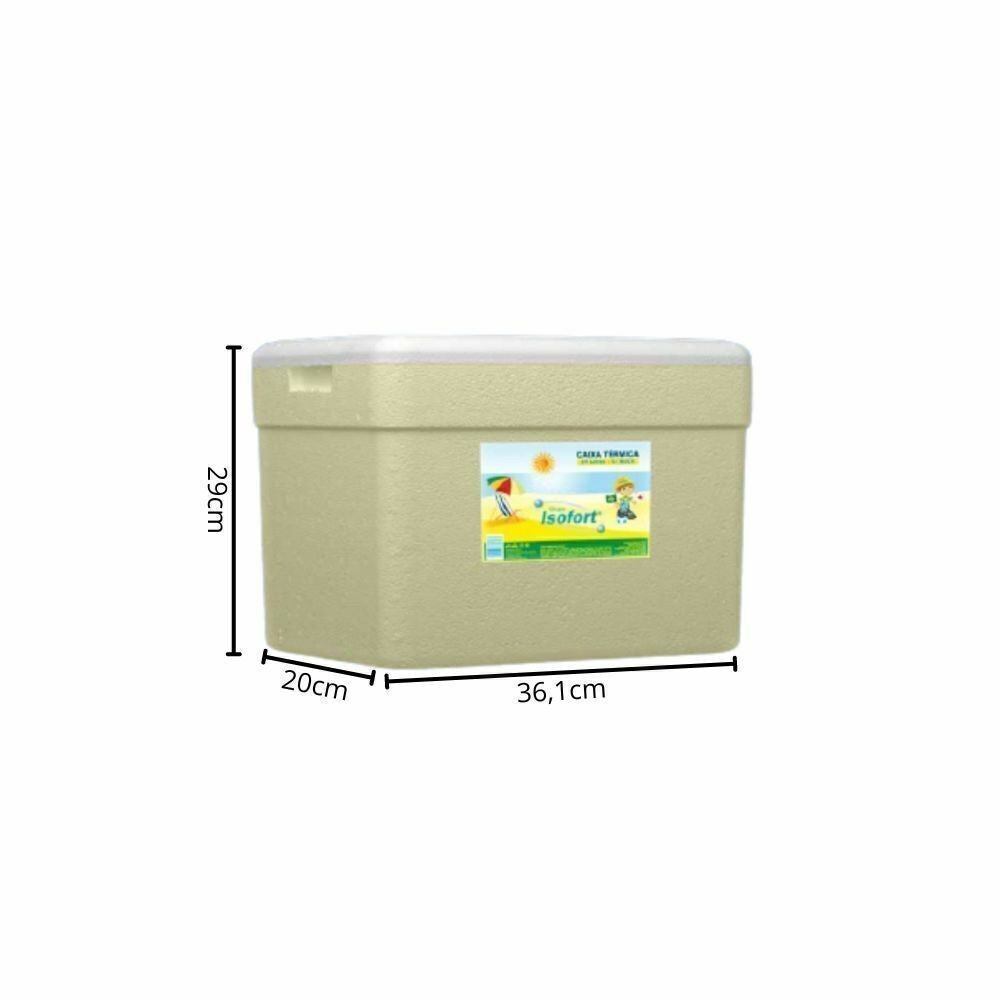 CAIXA DE ISOPOR 21 L - FD C/4