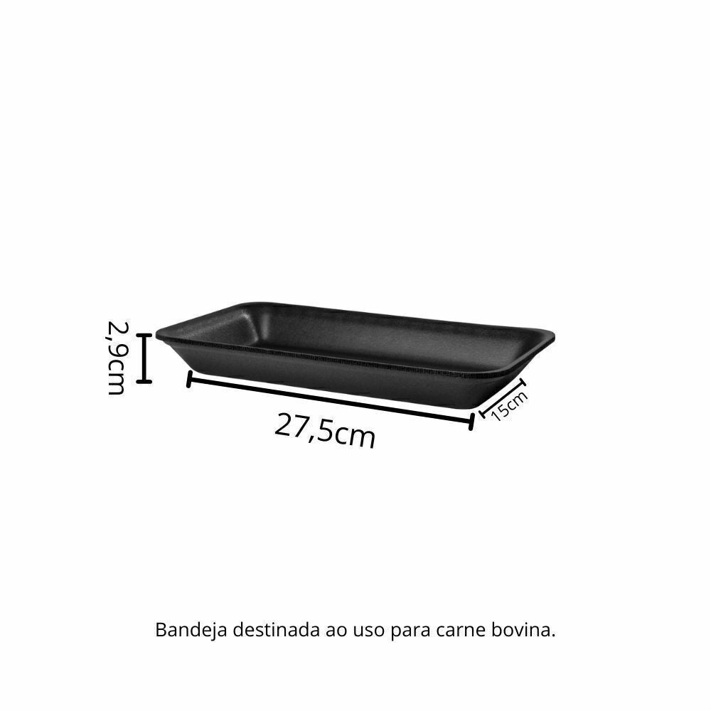 BANDEJA B4 FUNDA PRETA - CF-004 - FD C/4X100