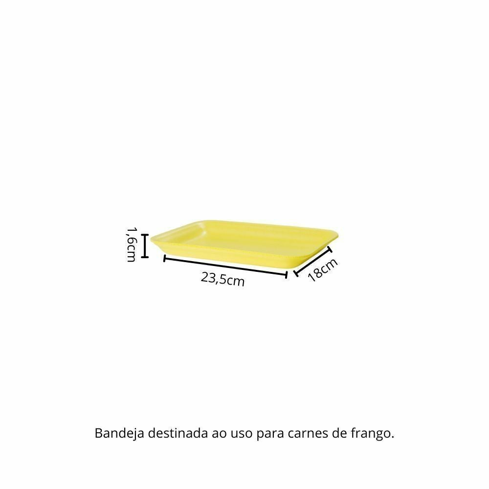 BANDEJA B3 FUNDA AMARELA - CFL-003 - FD C/4X100