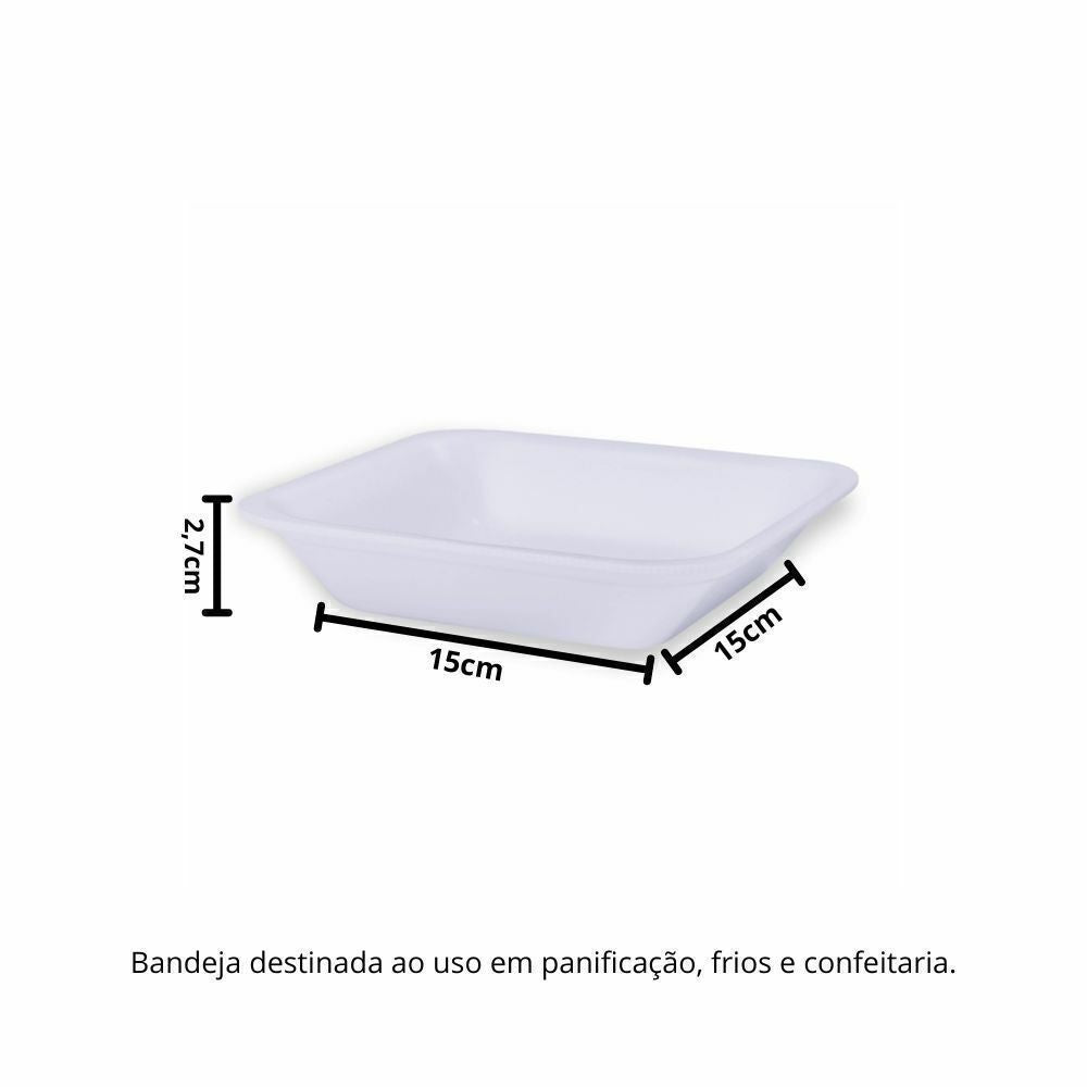 BANDEJA B1 FUNDA BRANCA - TFL-01 - FD C/4X100