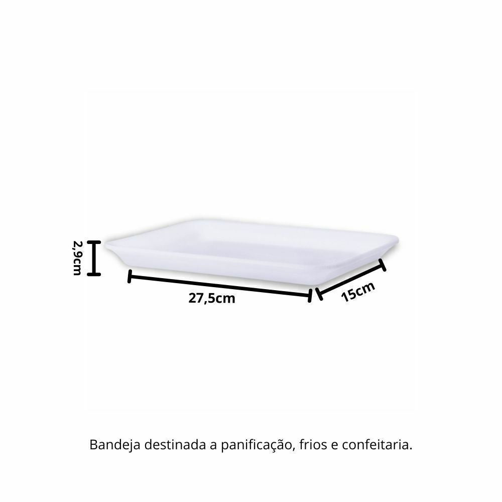 BANDEJA B4 FUNDA BRANCA - TFL-04 - FD C/4X100