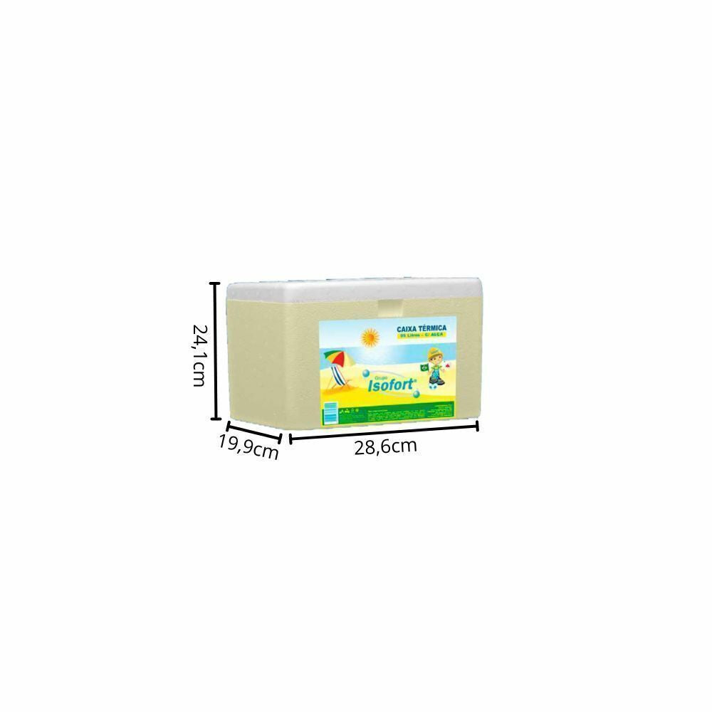 CAIXA DE ISOPOR 13 L - FD C/6