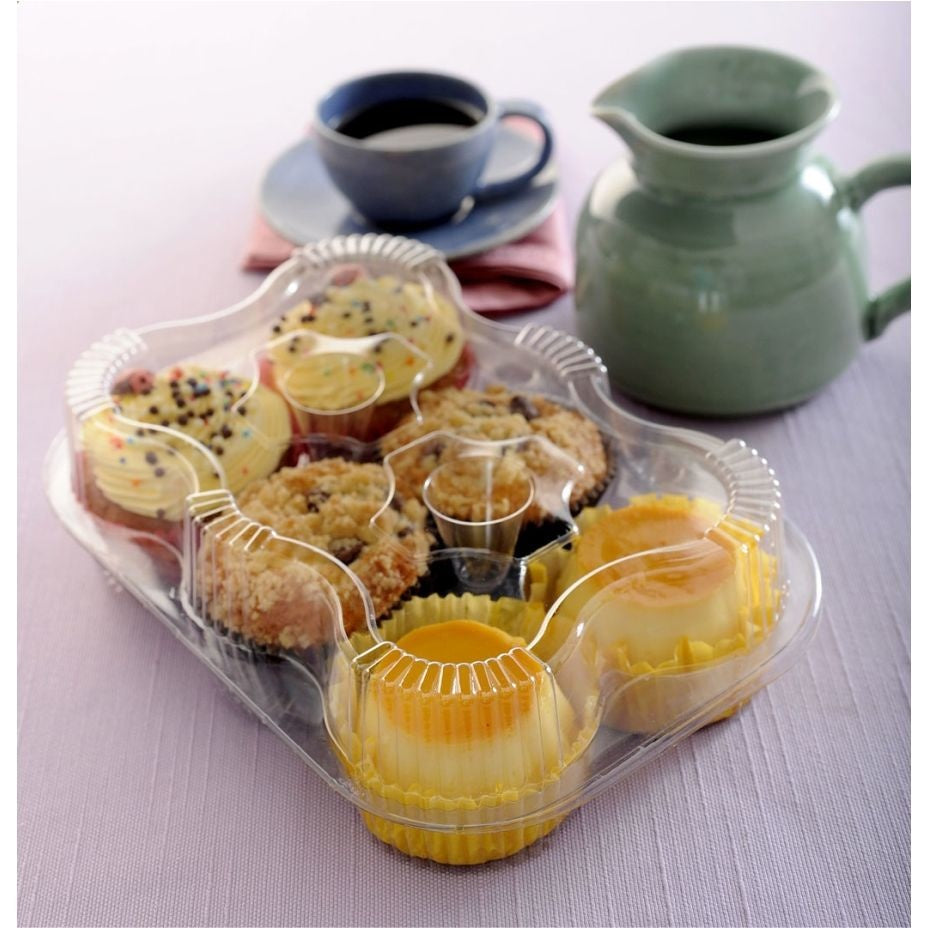 EMBALAGEM PET 6 DOCES CRISTAL - G 16 - CX C/100