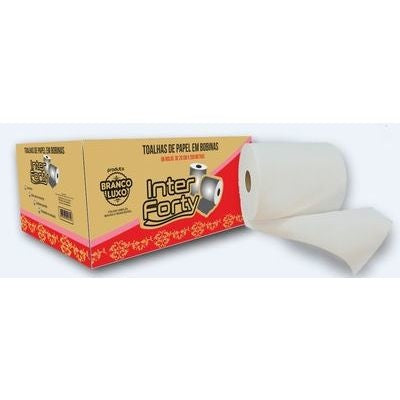 PAPEL TOALHA 20X200M BRANCO - CX C/6 RL