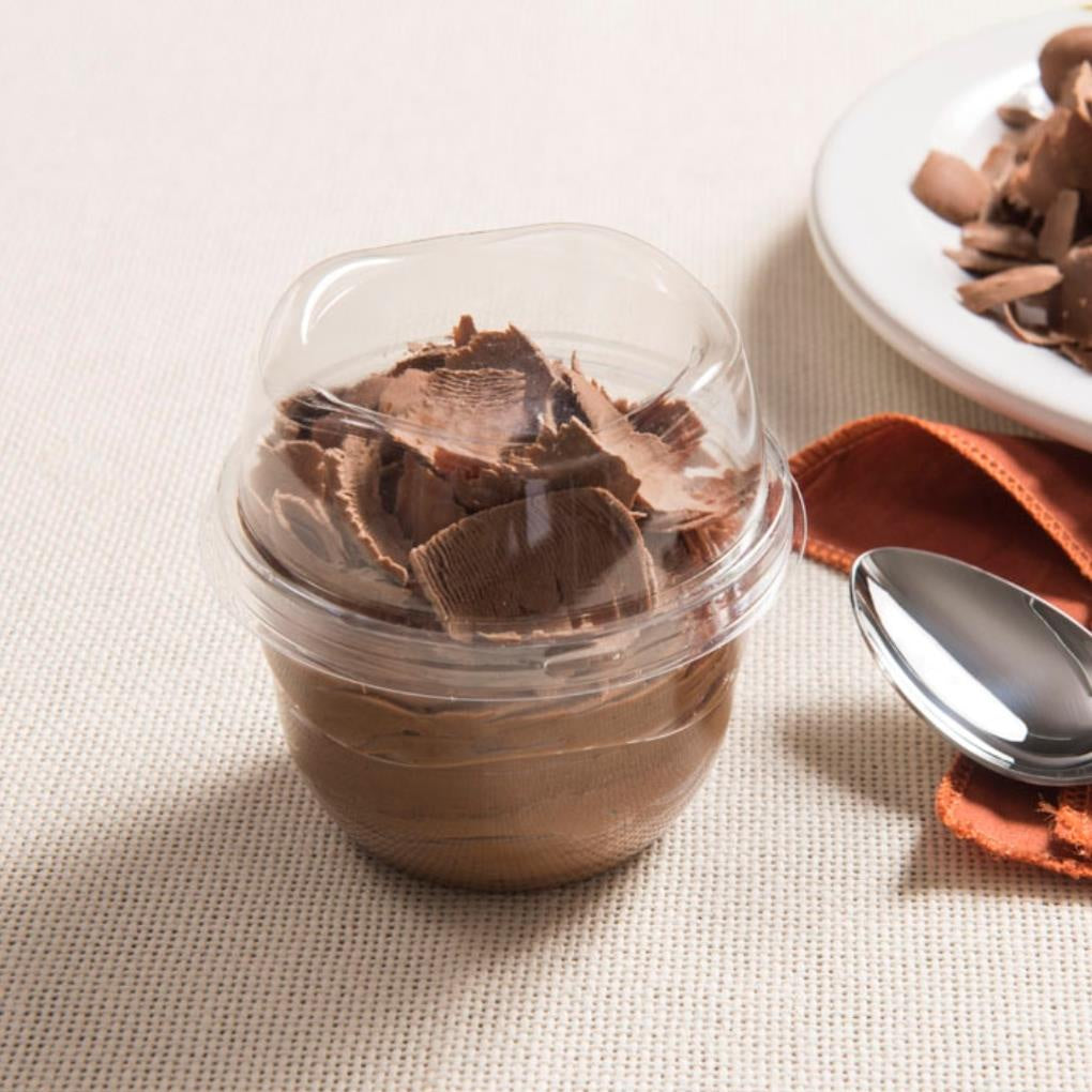 EMBALAGEM PET MOUSSE TP BAIXA - G 670B - CX C/500