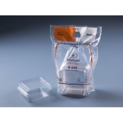 EMBALAGEM PET 1 DOCE QUADRADO - G 650 SF - CX C/56X10