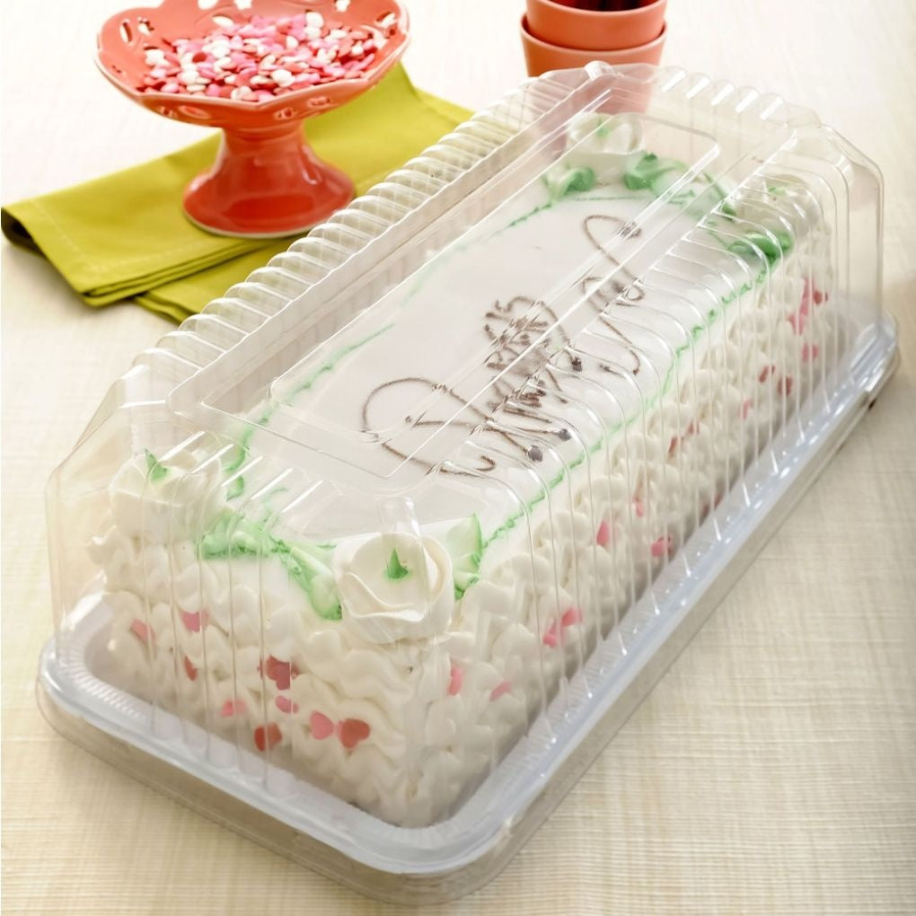 EMBALAGEM PET TORTA RET PQ PT - G 65MM - CX C/50