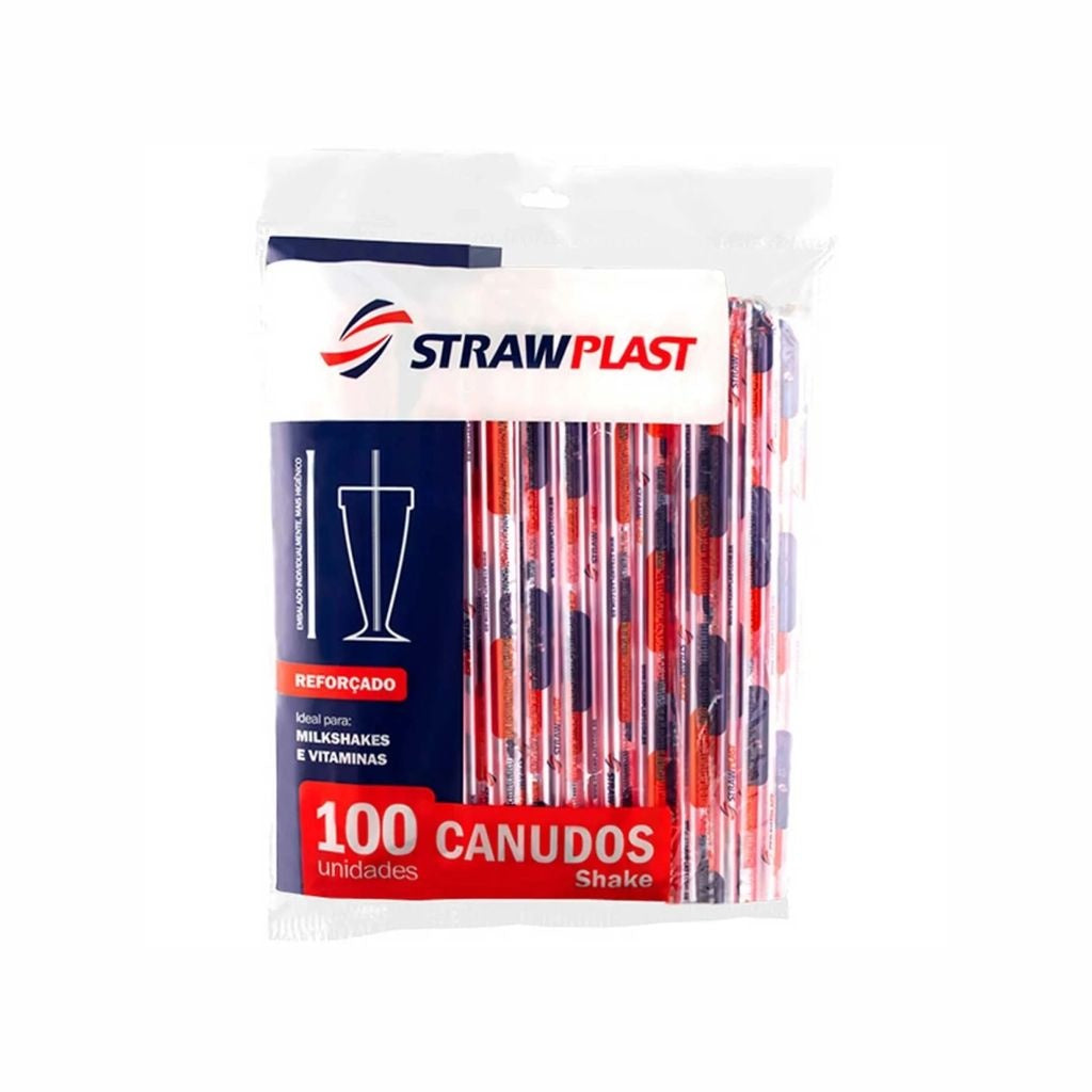 CANUDO MILK SHAKE SACHE 10MM - C-327 - CX C/15X100