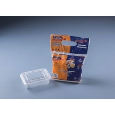 POTE 700ML PP C/TAMPA CRISTAL - G 302SF - CX C/12X10