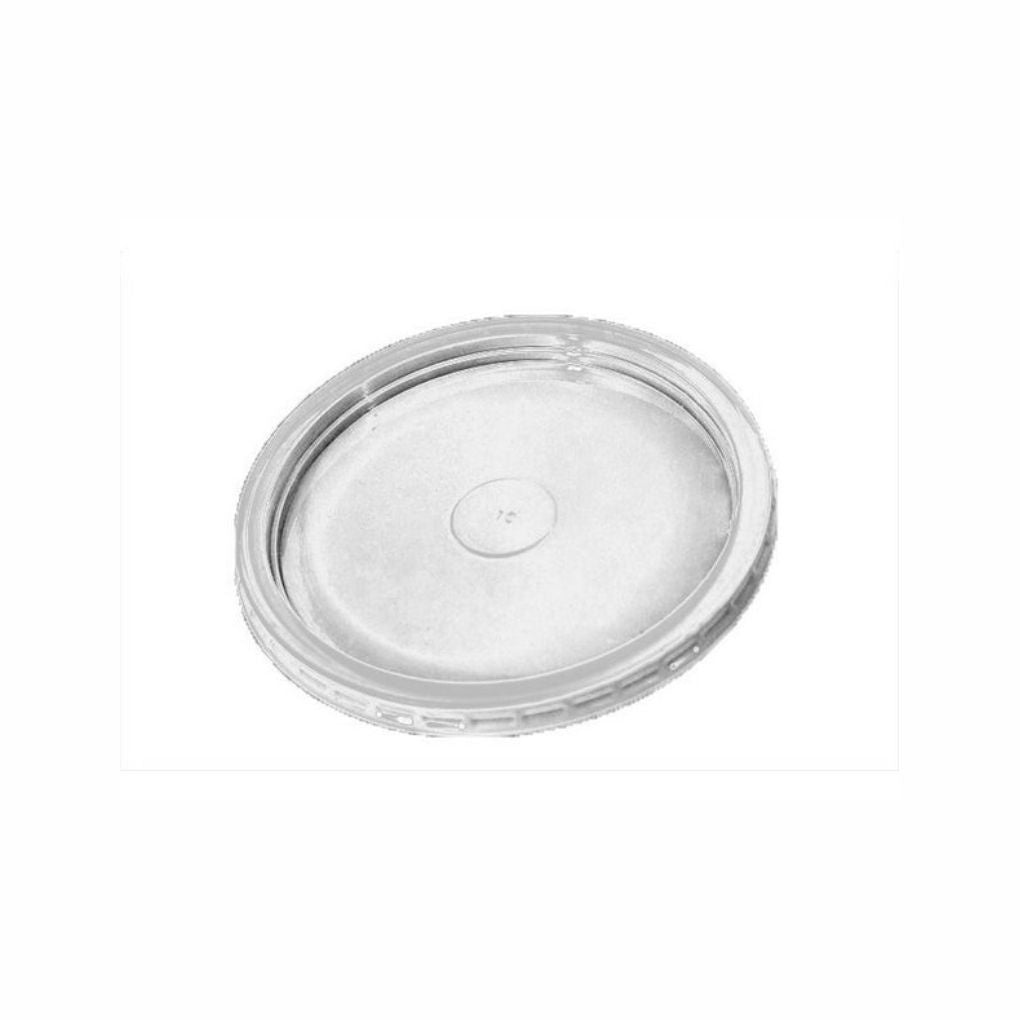 TAMPA PLASTICA 500 ML TRANSP PP C/FURO - CX C/20X50