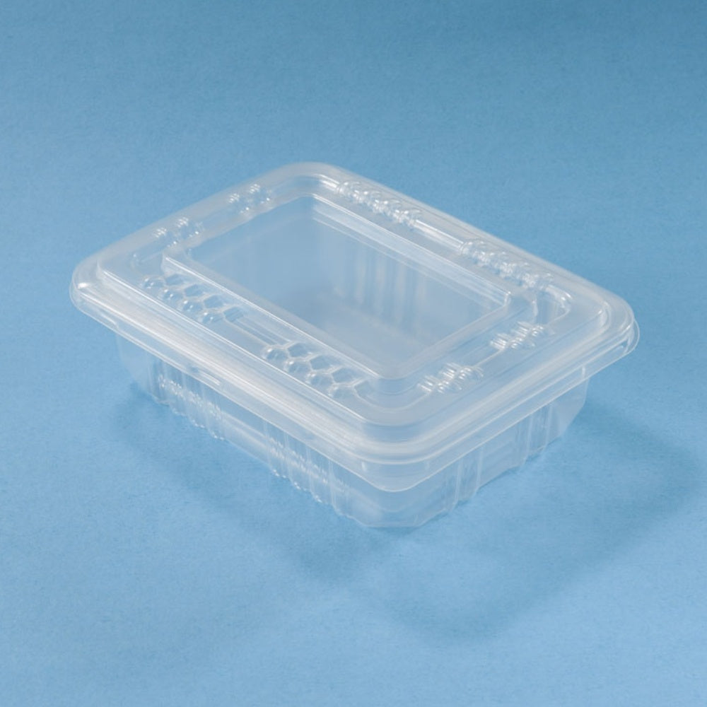POTE 400ML RETANGULAR PP - G 303 - CX C/100