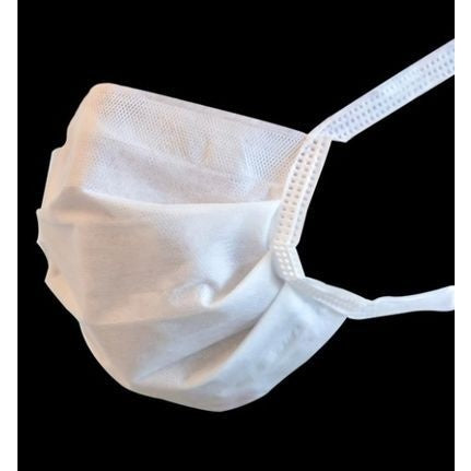 MASCARA DESCARTAVEL DUPLA C/TIRAS - PC C/50