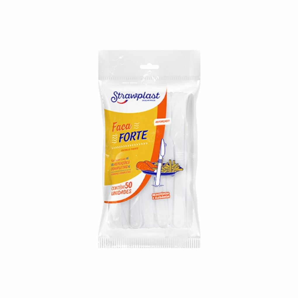 FACA REFEICAO CRISTAL FORTE - FSC 741 - CX C/10X50