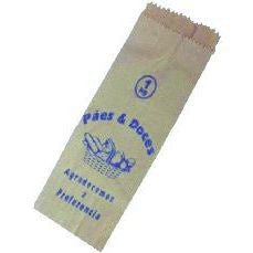 SACO PAPEL 1/4 KG MIX PAES E DOCES - CX C/500