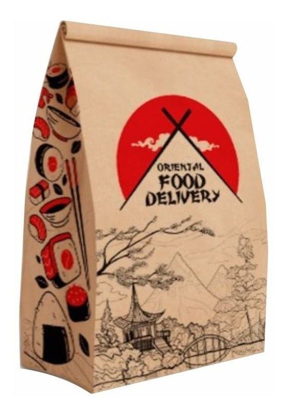 SACO PAPEL 15KG KRAFT S.O.S IMPRESSO- GG - CX C/100