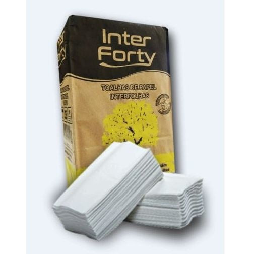 PAPEL TOALHA 20X20,5 BRANCO - FD C/5X1000