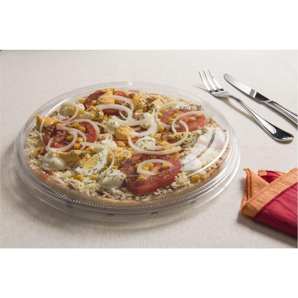 EMBALAGEM PET P/ PIZZA RASA BR - G 60 - CX C/50