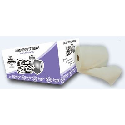 PAPEL TOALHA 20X200M BRANCO 100% CELULOS - CX C/6 RL