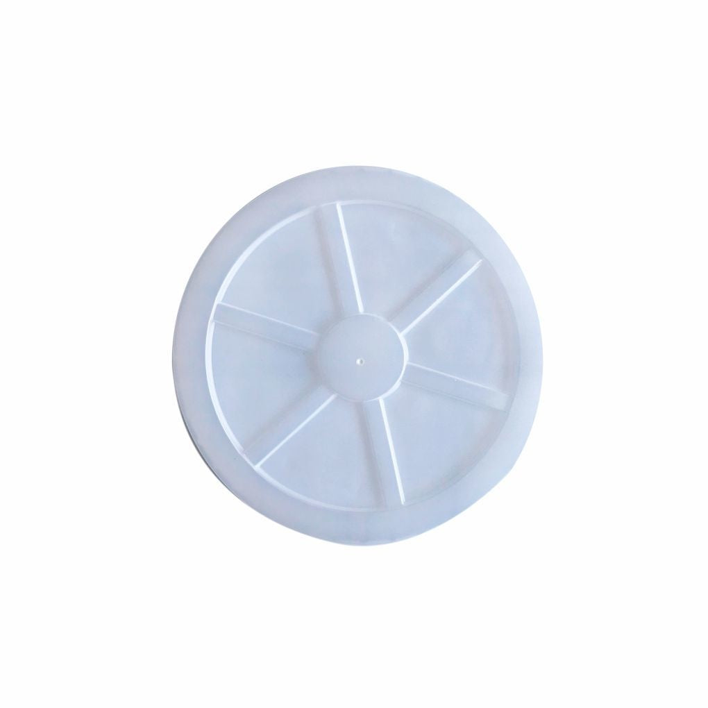 TAMPA PLASTICA 240ML TRANSP PS - TPT-240 - CX C/10X100