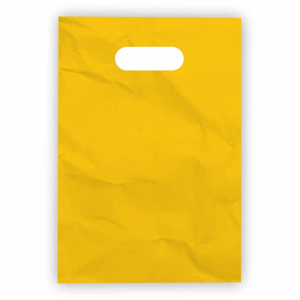 SACOLA BOCA DE PALHACO 40X50 AMARELA - PC C/50