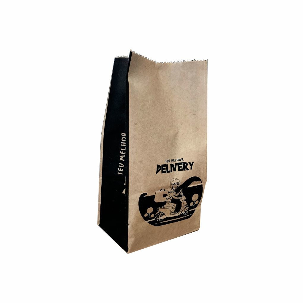 SACO PAPEL 7/5 KG KRAFT S.O.S. DELIVERY - PC C/100