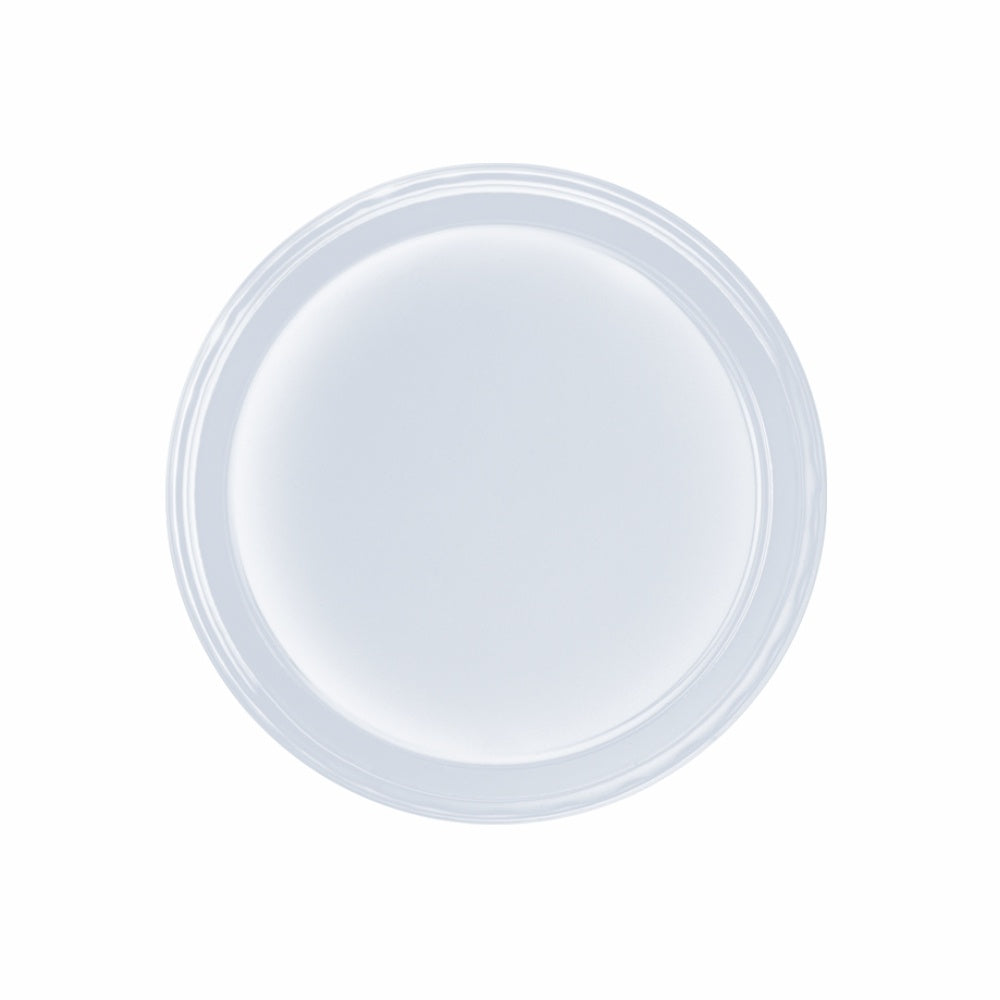TAMPA PLASTICA 240 ML TRANSP PS S/FURO - CX C/20X50