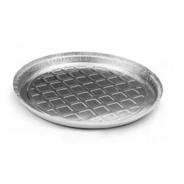 FORMA DE ALUMINIO P/ PIZZA C/ TAMPA 30CM - CX C/100