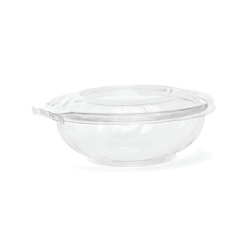 SALADEIRA TRANSP 750ML C/LACRE - F255 - CX C/100