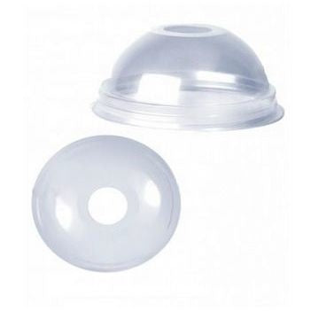 TAMPA PLASTICA 550 ML PP BOLHA C/FURO - CX C/20X50