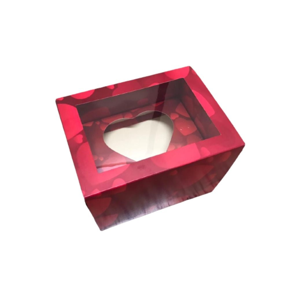 EMBALAGEM CAIXA BOX 2 GAVETAS VERMELHO - PC C/10