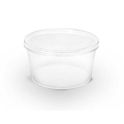 POTE 250ML C/LACRE C/TAMPA - PP - CX C/300