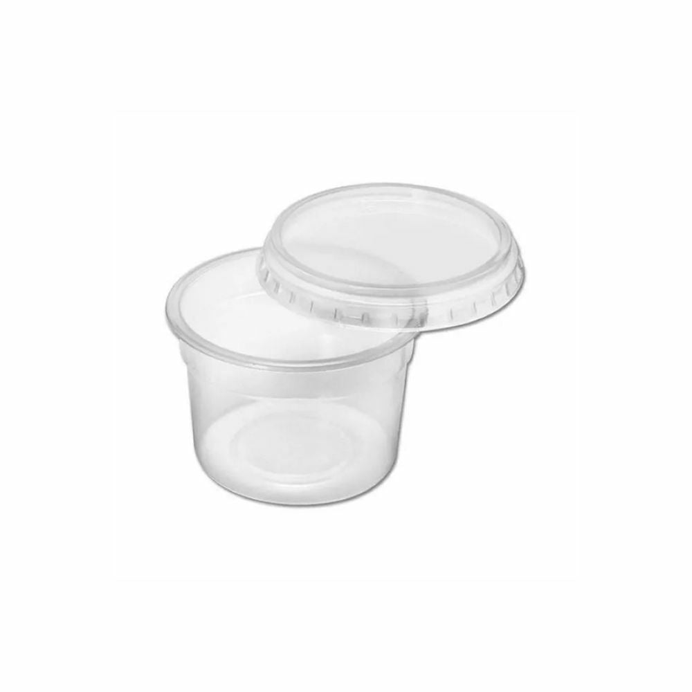 POTE 160ML PET S/TAMPA CRISTAL - G 710 - CX C/500