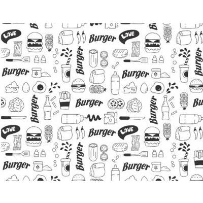 PAPEL ANTI GORDURA P/HAMBURGUER 33X44 - CX C/400