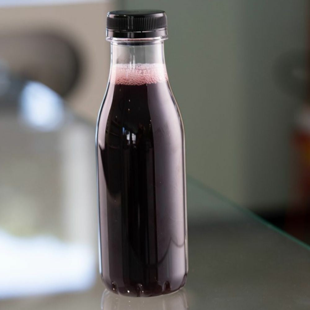 GARRAFA CRISTAL C/TAMPA 400ML - G 3540 - CX C/70