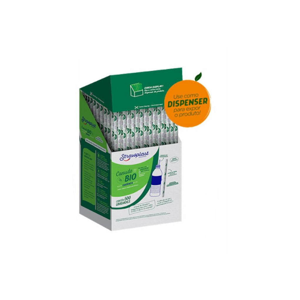 CANUDO BIO GARRAF SACHE 5MM - CRISTAL PP - CX C/6X500