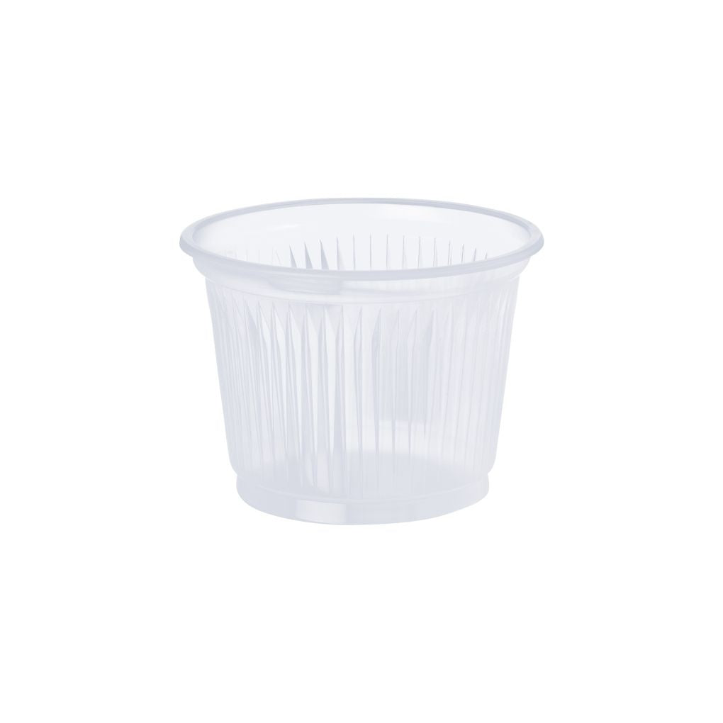POTE 250ML S/TAMPA BRANCO PS - PT250 - CX C/20X50