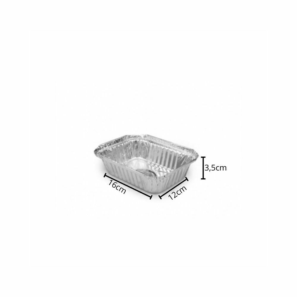 BANDEJA RET C/ TAMPA - 500ML M120 - CX C/100