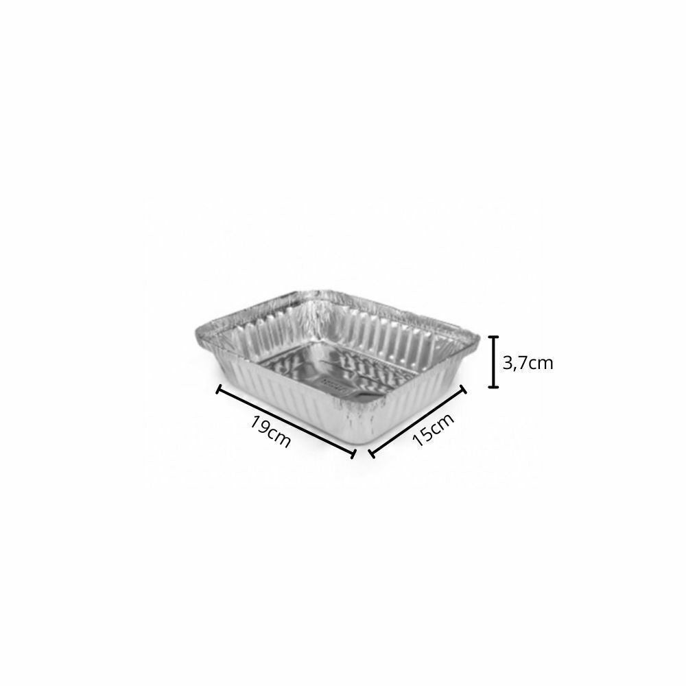 BANDEJA RET C/ TAMPA - 850ML M150 - CX C/100