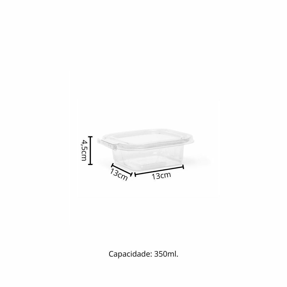 POTE 350ML COM LACRE QUADRADO - F731 - CX C/100