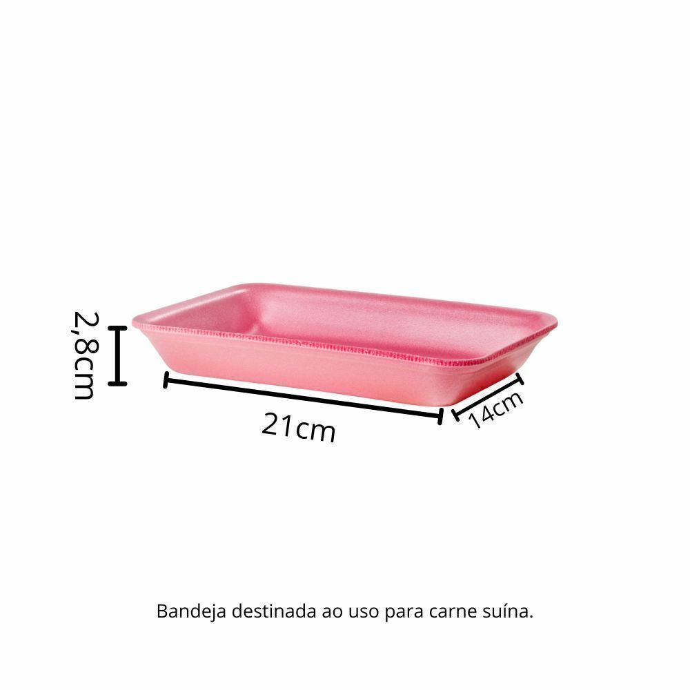BANDEJA B2 FUNDA ROSA - CF-002 - FD C/4X100