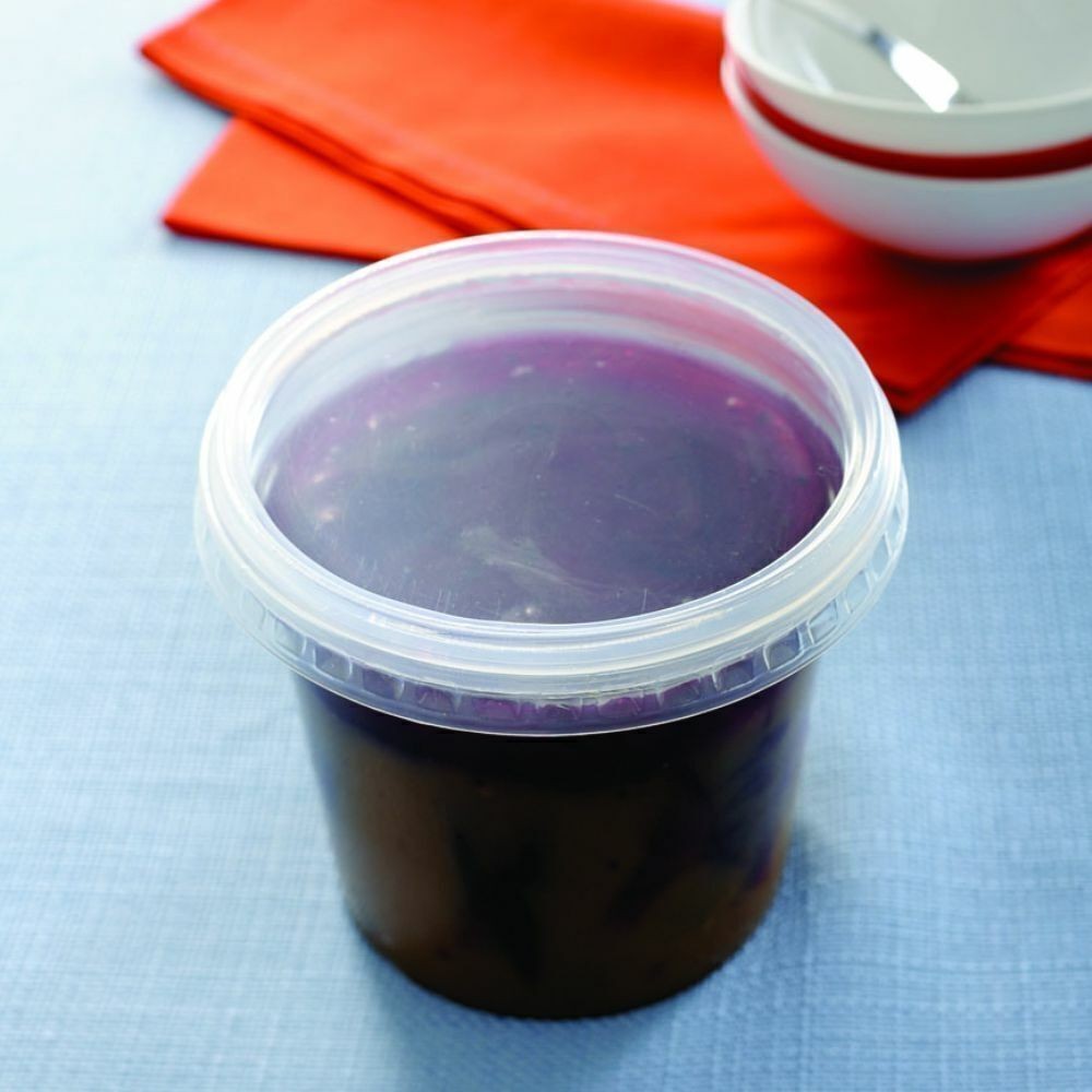 POTE 350ML PP C/TAMPA CRISTAL - G 310SF - CX C/ 16X25